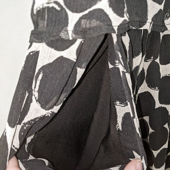 Lucky Brand Big Polka Dot Print Dress M - Picture 3 of 7